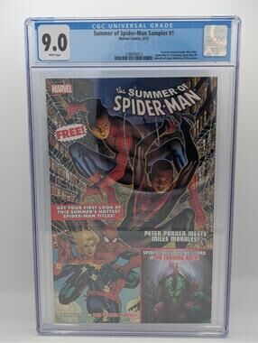 SUMMER OF SPIDER-MAN #1 1st CAROL DANVERS CAPTAIN MARVEL 2012 Avenging 9 CGC 9.8